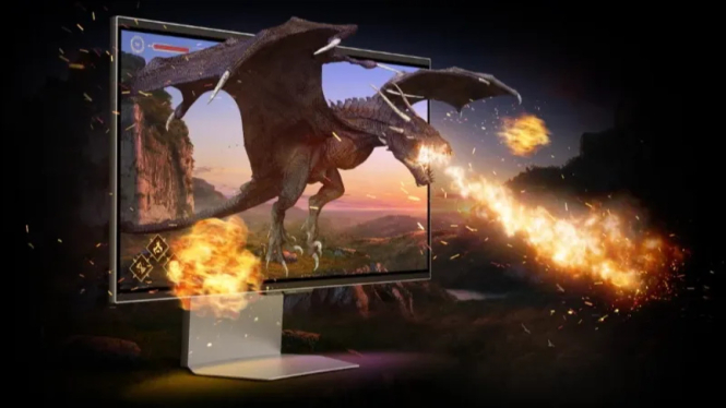 Samsung Odyssey 3D gaming monitor
