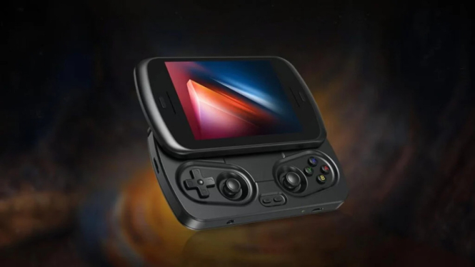 Anbernic RG Slide: Konsol Genggam Retro Bergaya Xperia Play