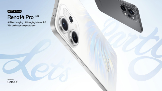 Oppo Reno 14 Pro Resmi Dirilis Global