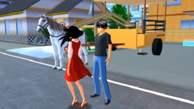 Gak Nyangka! Bisa Naik Delman di Sakura School Simulator, Begini Cara Dapatkannya!