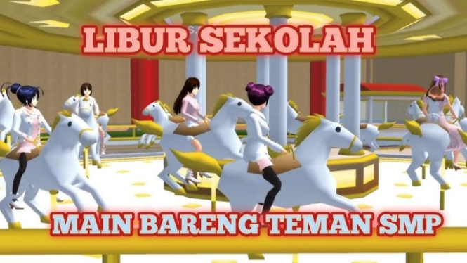 Liburan Sekolah di Sakura School Simulator