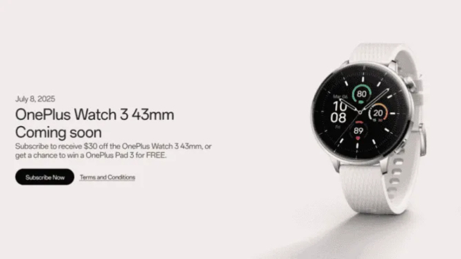 OnePlus Watch 3 Kini Hadir dalam Ukuran 43mm! Apa Saja Keunggulannya?