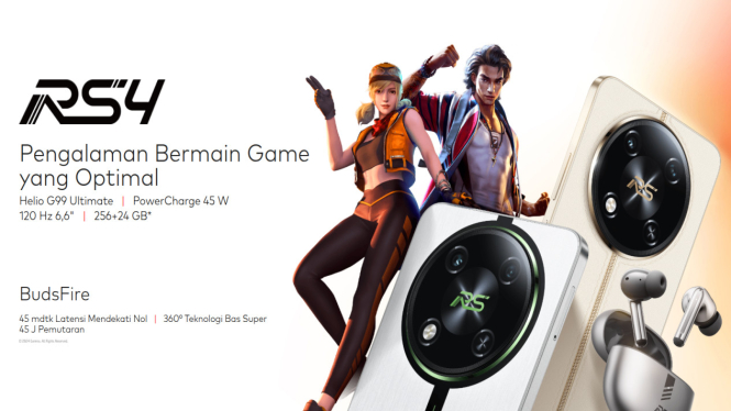 Itel RS4 – Gaming Cepat Harga Hemat