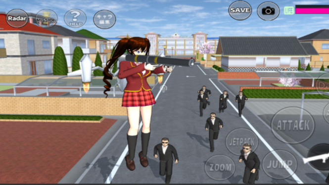 Rumah Kyubi Terbaik di Sakura School Simulator