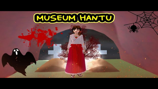 Museum Hantu di Sakura School Simulator