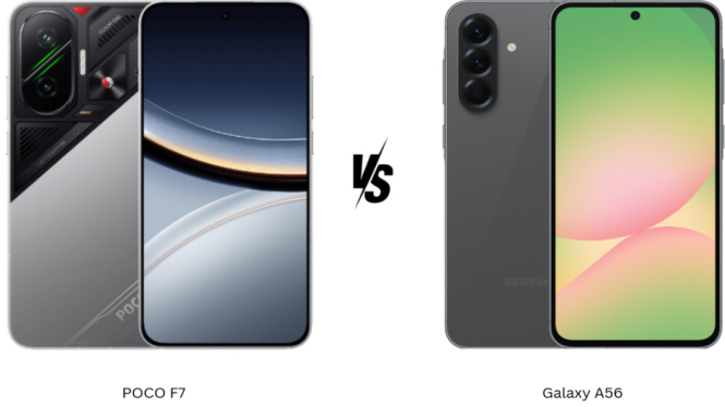 Duel Panas Poco F7 vs Galaxy A56