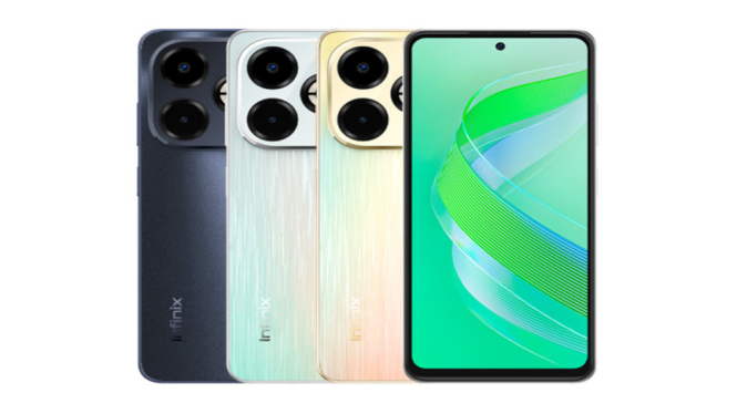 Infinix Smart 8 – Tampil Stylish, Performa Tangguh