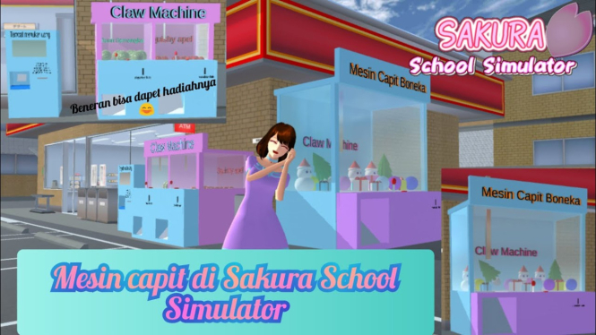 Rumah Capit Boneka Sakura School Simulator