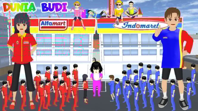 Kumpulan Terbaru ID Alfamart & Indomaret di Sakura School Simulator