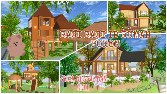 Kumpulan Terbaru ID Rumah Pohon di Sakura School Simulator 2025, Wajib Dicoba!