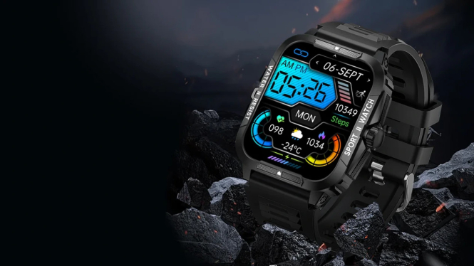 Colmi V76: Smartwatch Tangguh dengan Fitur Outdoor Canggih di Harga Terjangkau