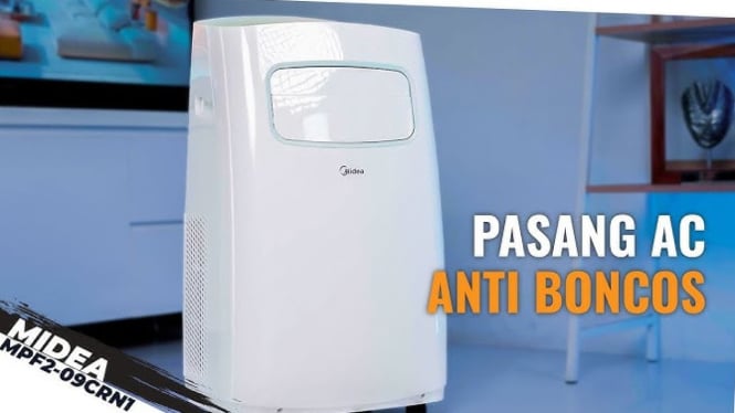 AC Portable Tanpa Ribet: Yuk Kenalan dengan Midea MPF2-09CRN1 dan Fiturnya!