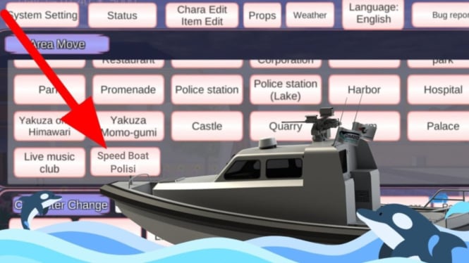 Cara Mudah Memunculkan Perahu Nelayan di Sakura School Simulator, Lengkap Prop ID!