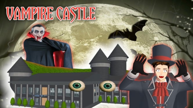 Rumah Vampire di Sakura School Simulator