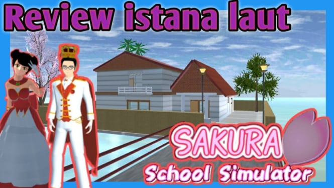 Istana Laut di Sakura School Simulator