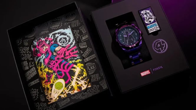 Dua Jam Tangan Marvel x Fossil Edisi Fantastic Four Resmi Dirilis