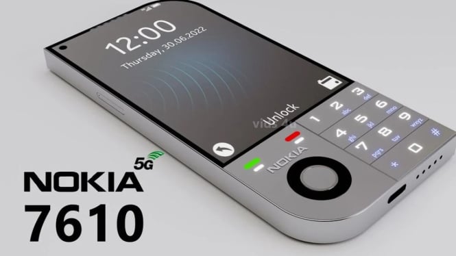 Nokia 7610 5G Resmi Hadir: HP Retro Bergaya Modern dengan Kamera 108MP dan Jaringan Super Kencang!