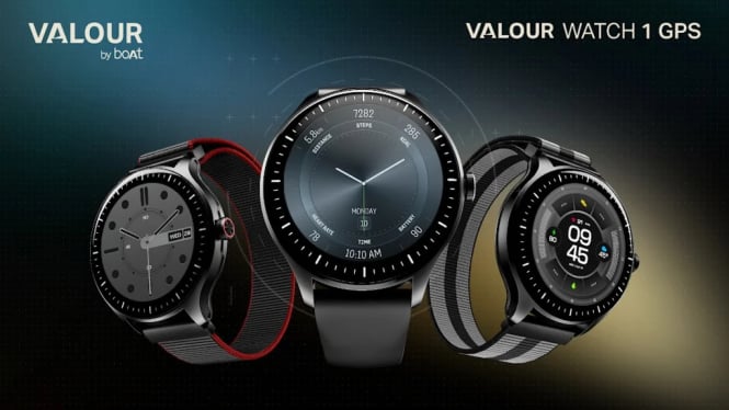 boAt Valour Watch 1 GPS: Smartwatch Stylish