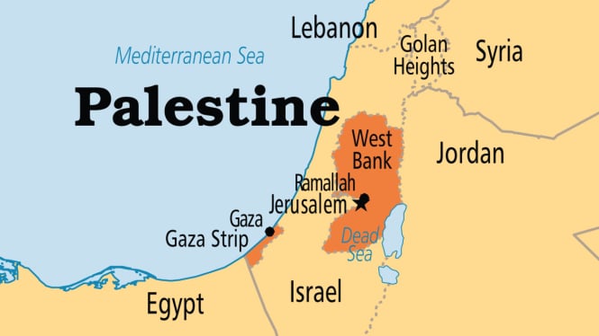 Rakyat Palestina Tak Gentar Hadapi Israel