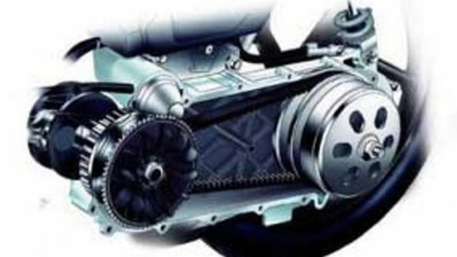 Memperbaiki CVT Motor Matic yang Sudah Haus