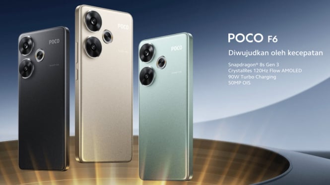 POCO F6 Lagi Viral! HP Kencang Snapdragon 8s Gen 3