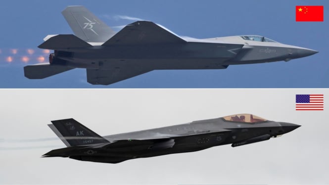 F-35 vs J-35: Adu Canggih Jet Tempur
