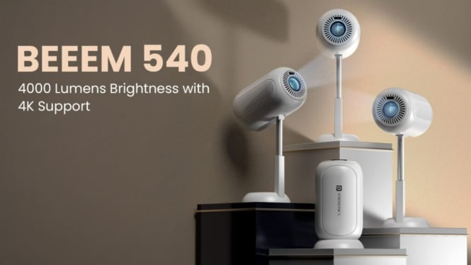 Portronics Beem 540: Proyektor Android 13