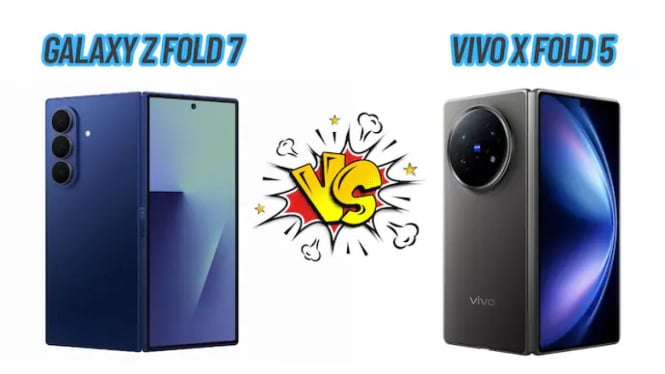 Samsung Galaxy Z Fold 7 vs Vivo X Fold 5