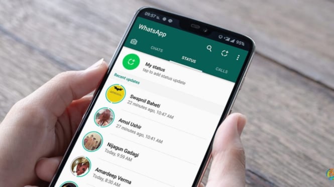 Cara Menyimpan Status WhatsApp Tanpa Screenshot, Gampang & Legal Tanpa Aplikasi Tambahan