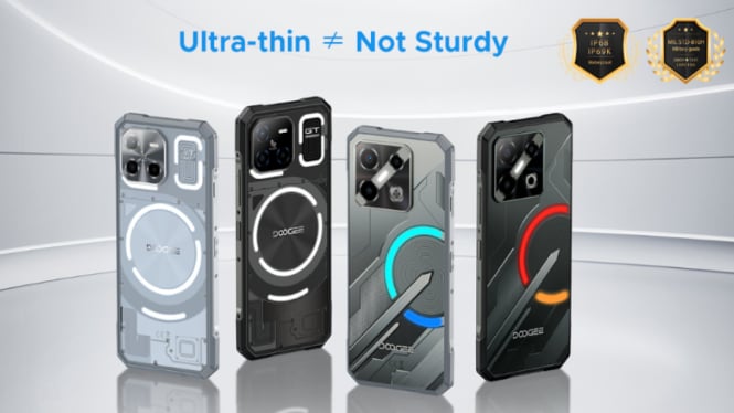 DOOGEE Blade GT: Ponsel Tangguh Ultra Tipis
