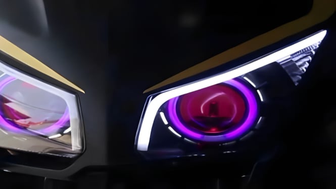 Lampu BILED Motor Matic Sendiri di Rumah