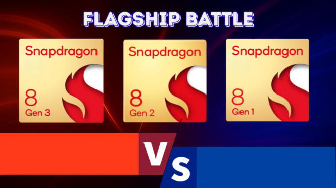 Snapdragon 8 Gen 3 vs Gen 2 vs Gen 1