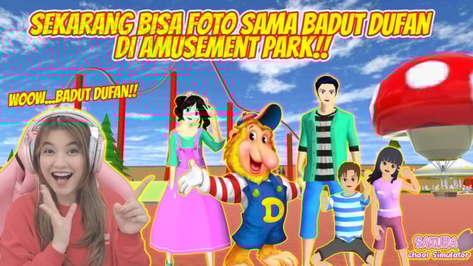 Mudah! Begini Cara Buat Karakter Ikonik Badut Dufan di Game SSS