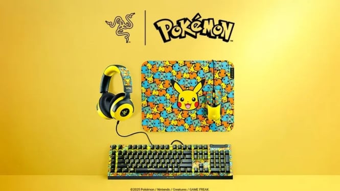 Razer Hadirkan Edisi Spesial Pikachu dan Kanto Starters untuk Para Gamers!