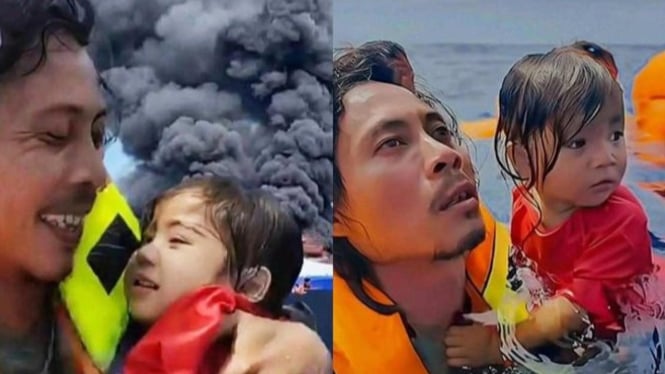 Dibalik Keberanian Mamay Agu Selamatkan Nyawa di Tengah Bahaya Kapal Terbakar!