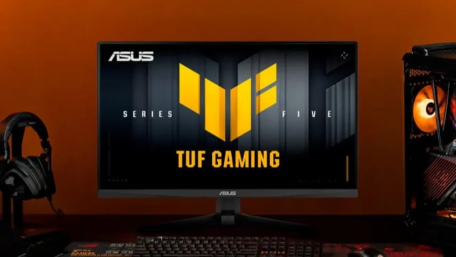 Monitor Gaming Asus Harga Murah dengan Teknologi AI? Cek VG249QM5A Baru!