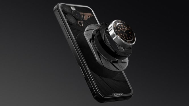 iPhone Termahal di Dunia dari Caviar Dibekali Jam Tangan James Bond Asli!