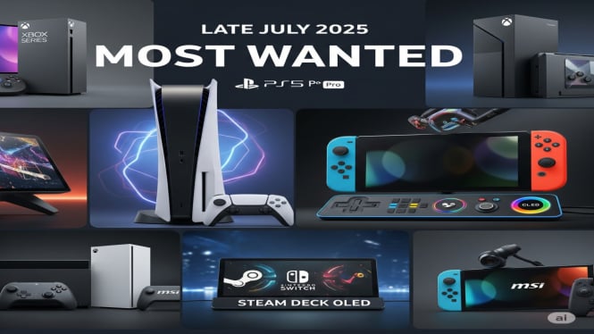 Konsol Game Paling Dicari Akhir Juli 2025