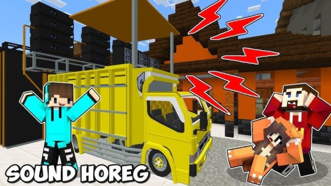 Sound Horeg di Sakura School Simulator dengan Mudah