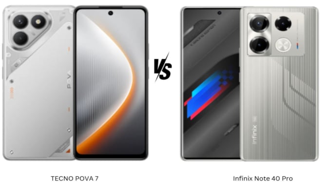 TECNO POVA 7 vs Infinix Note 40 Pro