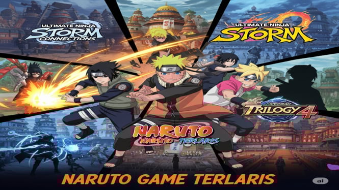 Deretan Game Naruto Terlaris hingga Juli 2025