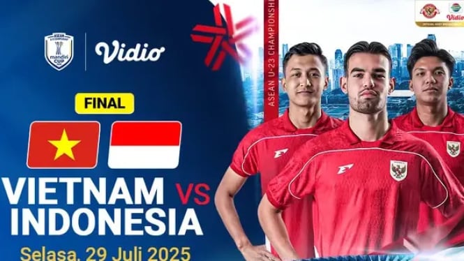 Siaran Resmi & Link Streaming Lengkap Final Piala AFF U23 2025 Indonesia vs Vietnam!