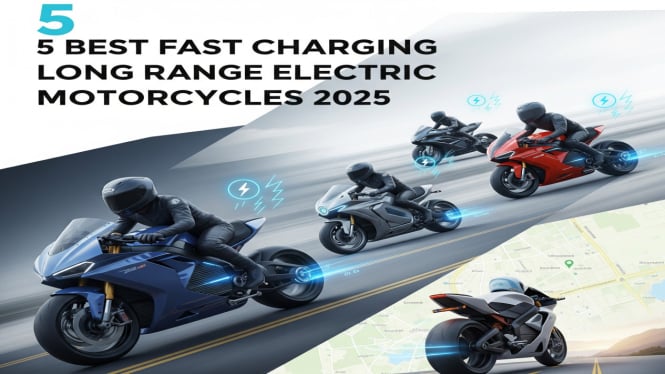 Motor Listrik Fast Charging Jarak Jauh Terbaik 2025