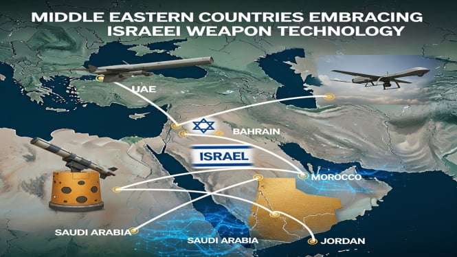 Negara Timur Tengah yang Diam-Diam Gunakan Teknologi Militer Israel