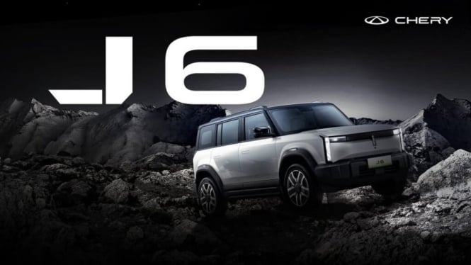 Chery J6 Siap Bersaing di Segmen Off-Road