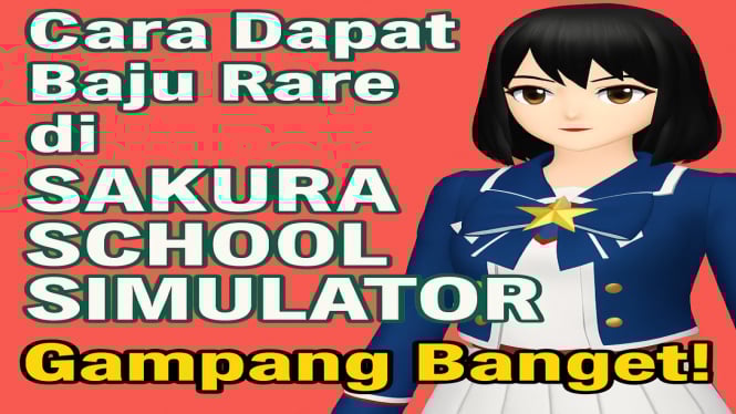 Baju Rare di Sakura School Simulator