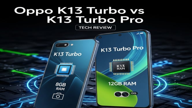 Adu Tangguh Oppo K13 Turbo vs K13 Turbo Pro