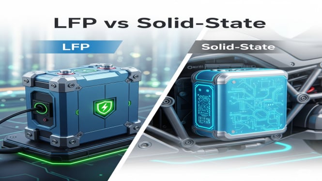 Perbandingan Baterai LFP vs Solid-State untuk Motor Listrik