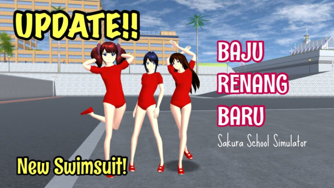Tutorial Baju Renang Sakura School Simulator