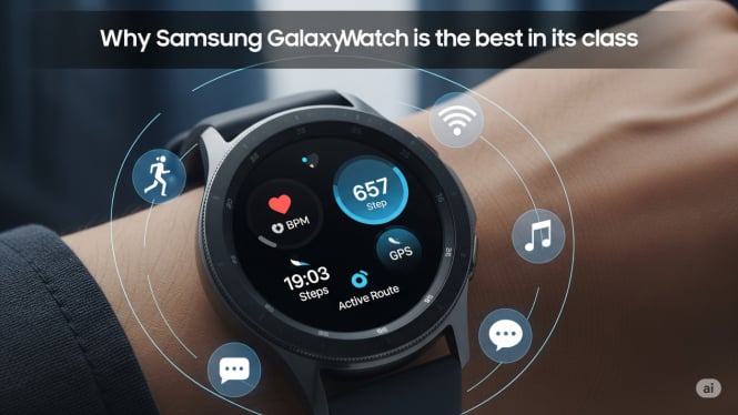 Smartwatch Samsung Galaxy Watch Layak Disebut Terbaik di Dunia!